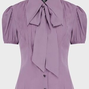 Killstar Dark Lyric short sleeve blouse NWT pastel goth romantic